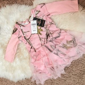 COPY - Pink camo baby onesie